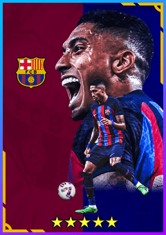 Raphinha (RWF, rating 82) - Club Pack FC Barcelona Oct '22 card