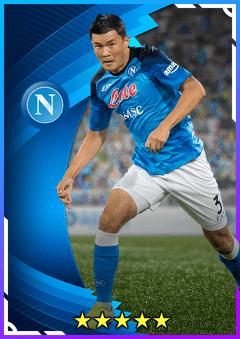 Kim Min-Jae (CB, rating 79) - Club Selection Napoli 24 Oct '22 card