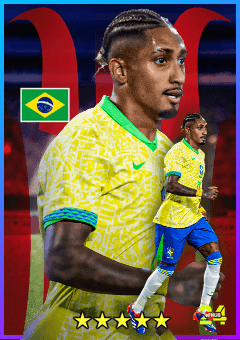 Raphinha (RWF, rating 82) - Neymar Jr Edition 2025 card