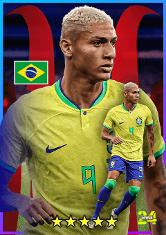 Richarlison (CF, rating 82) - Neymar Jr Edition 2025 card