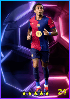 Raphinha (RWF, rating 82) - FC Barcelona Selection 13 Sep '24 card