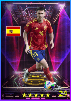 Aymeric Laporte (CB, rating 82) - National Teams Selection Guardians 9 Jan '25 card