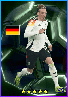 Julian Brandt (AMF, rating 82) - National Teams Selection Midfielders 17 Mar '25 card