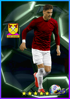 K. Mavropanos (CB, rating 81) - English League Selection Guardians 26 May '25 card