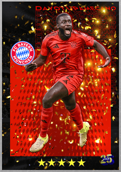 Dayot Upamecano (CB, rating 83) - Champions Campaign 24-25 FC Bayern München card