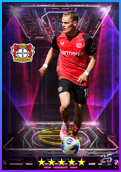 Florian Wirtz (AMF, rating 85) - European League 24-25 Season's Best card