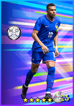 Kylian Mbappé (CF, rating 86) - Welcome Login Bonus 2026 card