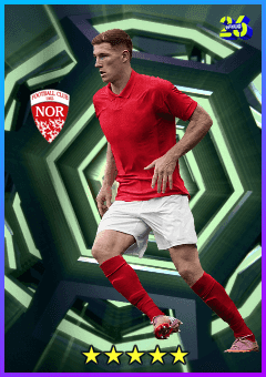 Elliot Anderson (CMF, rating 81) - Over-the-Top Pass B 2 Oct '25 card