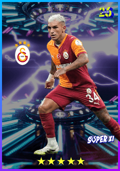 Lucas Torreira (DMF, rating 81) - Trendyol Süper Lig Monthly MVPs Aug '25 card