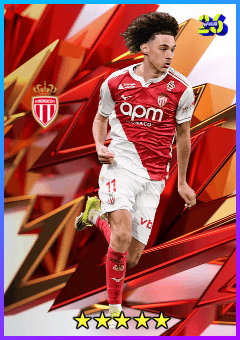 Maghnes Akliouche (RMF, rating 81) - AS Monaco Selection 20 Apr '26 card