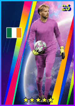 Caoimhin Kelleher (GK, rating 81) - National Teams Selection 8 Jan '26 card