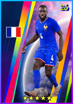 Dayot Upamecano (CB, rating 83) - National Teams Selection 8 Jan '26 card