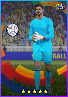 Thibaut Courtois (GK, rating 85) - Spanish League Selection 16 Oct '25 card