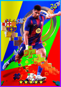 Ronald Araújo (CF, rating 81) - Role Changers 5 Mar '26 card