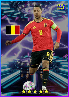 Youri Tielemans (CMF, rating 81) - Breakthrough Pass B 12 Mar '26 card