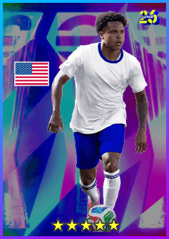 Weston McKennie (CMF, rating 82) - Tournament Stars 2026 card