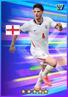 Declan Rice (CMF, rating 96) - Skill Up 2027 card