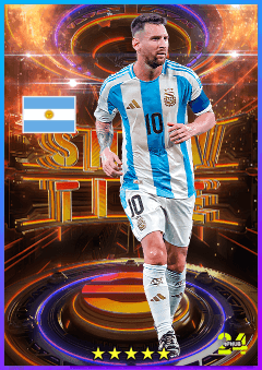 Lionel Messi (RWF, rating 85) - Skill Up card