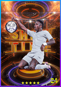 Vinicius Junior (LWF, rating 86) - eFootball Season 2027 card
