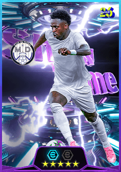 Vinícius Júnior (LWF, rating 87) - Standout Attackers 25-26 Season's Best card