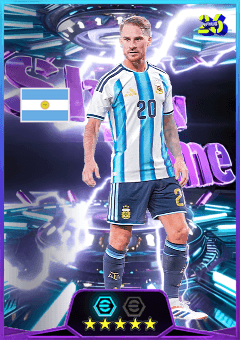 Alexis Mac Allister (CMF, rating 84) - National Teams Campaign Mar '26 card