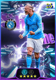 Erling Haaland (CF, rating 88) - English League 25-26 Season's Best card