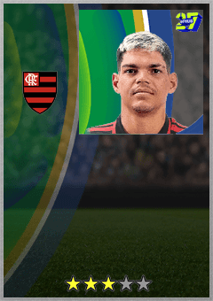 Ayrton Lucas (LB, rating 76) - Base Player card