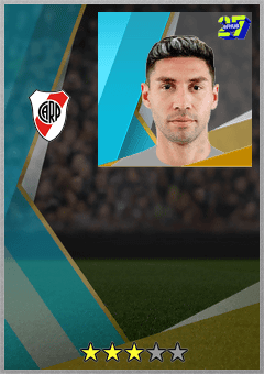 Gonzalo Montiel (RB, rating 74) - Base Player card