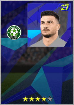 Riccardo Orsolini (RWF, rating 77) - Base Player card