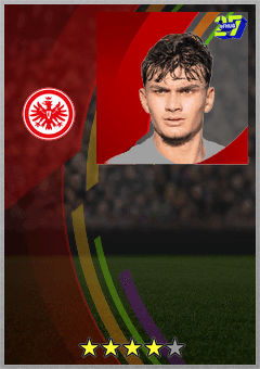 Can Uzun (AMF, rating 74) - eFootball Season 2027 card