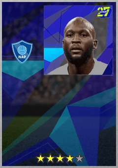 Romelu Lukaku (CF, rating 78) - Base Player card
