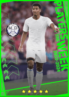 J. Bellingham (AMF, rating 96) - POTW 17 Aug '23 card