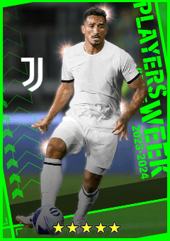 Danilo (CB, rating 93) - POTW 7 Sep '23 card