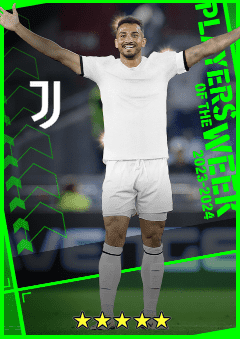 Danilo (CB, rating 93) - POTW 23 May '24 card