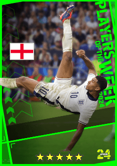 J. Bellingham (AMF, rating 98) - POTW National Teams 4 Jul '24 card