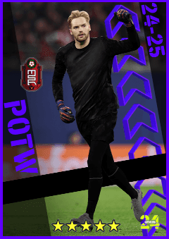 Caoimhin Kelleher (GK, rating 91) - POTW European Club Championship 31 Oct '24 card