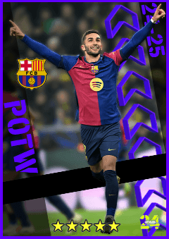 Ferran Torres (CF, rating 95) - POTW European Club Championship 19 Dec '24 card