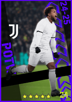 Weston McKennie (CMF, rating 94) - POTW European Club Championship 19 Dec '24 card