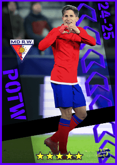 Giuliano Simeone (RMF, rating 92) - POTW European Club Championship 6 Feb '25 card