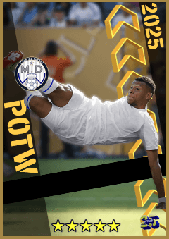 Kylian Mbappé (CF, rating 96) - POTW Club International Cup 10 Jul '25 card