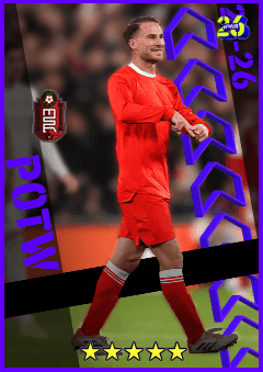 Alexis Mac Allister (CMF, rating 95) - POTW European Club Championship 13 Nov '25 card
