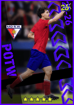 Johnny Cardoso (DMF, rating 94) - POTW European Club Championship 5 Mar '26 card