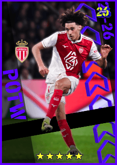 Maghnes Akliouche (CF, rating 93) - POTW European Club Championship 5 Mar '26 card