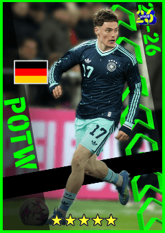 Florian Wirtz (LWF, rating 97) - POTW National Teams 2 Apr '26 card