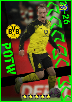 Julian Brandt (AMF, rating 94) - POTW 9 Apr '26 card