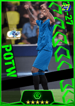 P. E. Aubameyang (CF, rating 92) - eFootball Season 2027 card