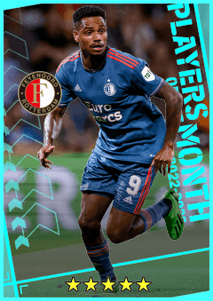 Danilo (CF, rating 86) - POTM Eredivisie 6 Oct '22 card