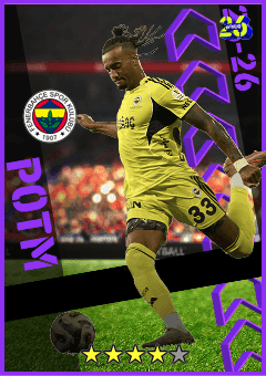 Archie Brown (LB, rating 92) - POTM Trendyol Süper Lig 25 Sep '25 card
