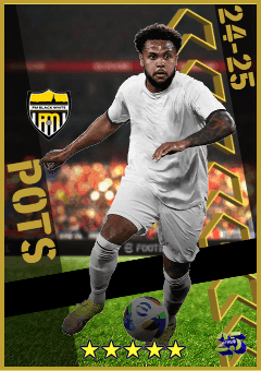 Weston McKennie (CMF, rating 95) - POTS Italian League 24-25 card
