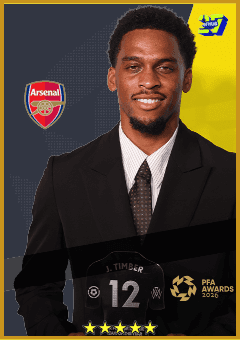 Jurrien Timber (RB, rating 95) - Store / Special Card card
